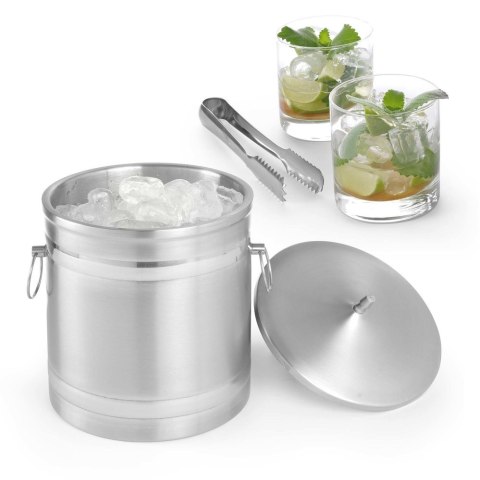 Pojemnik do lodu o podwójnych ściankach, Bar up, 5L, ø200x(H)230mm