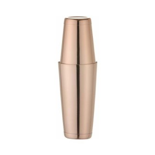 Shaker bostoński Tin Tin, kubek barowy, 800ml, miedziany