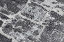 Dywan okrągły TREX BRICK kolor grafitowy r100 Hakano - RUG/LU/TREX/BRICK/DARKGREY/R100