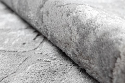Dywan okrągły TREX BRICK kolor grafitowy r160 Hakano - RUG/LU/TREX/BRICK/DARKGREY/R160