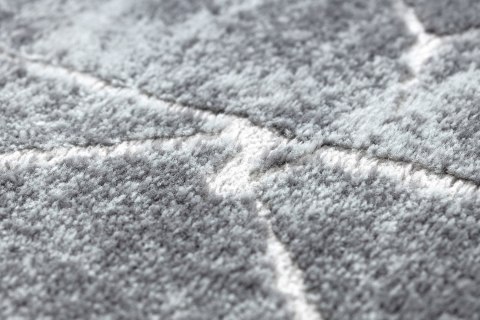 Dywan okrągły TREX MARBLE 2  szary r120 Hakano - RUG/LU/TREX/MARBLE2/GREY/R120