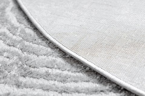 Dywan okrągły TREX FINGER kolor szary r160 Hakano - RUG/LU/TREX/FINGER/GREY/R160