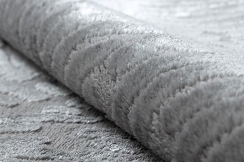 Dywan okrągły TREX FINGER kolor szary r160 Hakano - RUG/LU/TREX/FINGER/GREY/R160