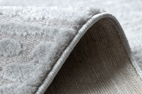 Dywan okrągły TREX FINGER kolor szary r160 Hakano - RUG/LU/TREX/FINGER/GREY/R160