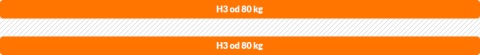 Materac PREMIUM Twardy Sensit H3 90x200x25