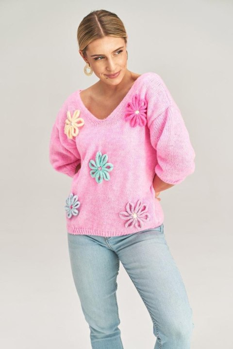 Sweter Damski Model M994 Pink - Figl Figl