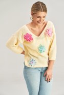 Sweter Damski Model M994 Yellow - Figl Figl