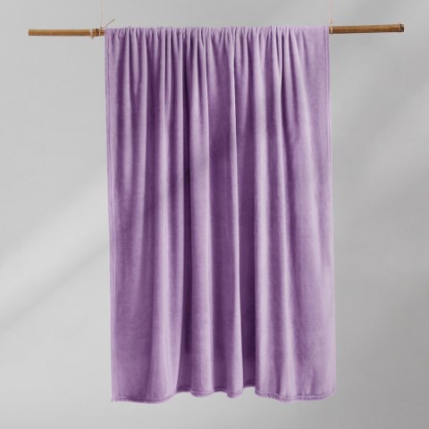 Koc MIC kolor liliowy gładki styl klasyczny 200x220 - BLA/MIC/LIL/200X220