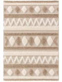 Dywan CARLO 6  kremowy styl boho 160x230 Benuta - RUG/BENUT/CARLO/6/CREAM+TAUPE/160x230