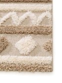 Dywan CARLO 6  kremowy styl boho 160x230 Benuta - RUG/BENUT/CARLO/6/CREAM+TAUPE/160x230