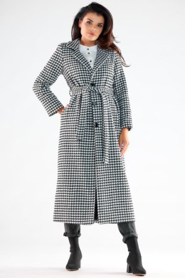 Płaszcz Damski Model A547 Houndstooth - awama Awama