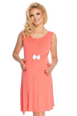 Koszulka nocna Koszula Nocna Ciążowa Model 0179 Coral - PeeKaBoo PeeKaBoo