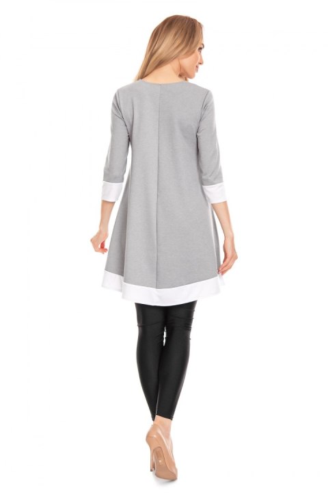 Sukienka Ciążowa Model 0125 Grey - PeeKaBoo PeeKaBoo
