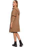 Sweter Kardigan Model MOE475 Camel - Moe Moe