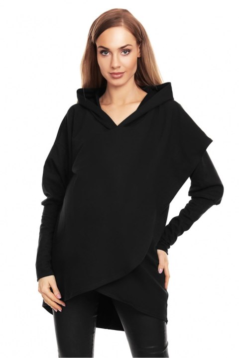 Bluza Ciążowa Model 0146 Black - PeeKaBoo PeeKaBoo