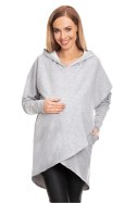 Bluza Ciążowa Model 0146 Grey - PeeKaBoo PeeKaBoo