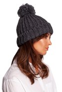 Czapka Model BK101 Grafit - BE Knit BE Knit