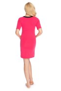 Koszula Nocna Ciążowa Model 1710 Fuksja - PeeKaBoo PeeKaBoo