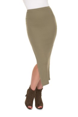 Spódnica Model 1715 Khaki - PeeKaBoo PeeKaBoo