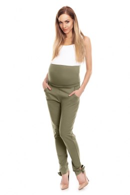 Spodnie Ciążowe Model 0135 Khaki - PeeKaBoo PeeKaBoo