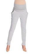 Spodnie Ciążowe Model 0175 Grey - PeeKaBoo PeeKaBoo