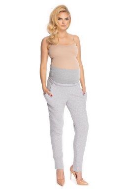 Spodnie Ciążowe Model 0175 Grey - PeeKaBoo PeeKaBoo