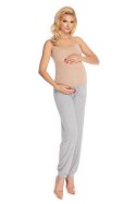 Spodnie Ciążowe Model 0176 Grey - PeeKaBoo PeeKaBoo