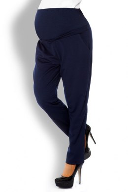 Spodnie Ciążowe Model 1276 Navy - PeeKaBoo PeeKaBoo