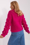 Sweter Damski Model AT-SW-2382.97P Fuksja - AT AT