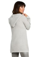 Sweter Damski Model BK002 Grey - BE Knit BE Knit
