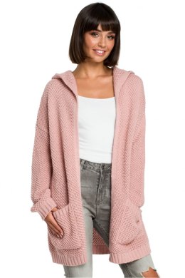 Sweter Damski Model BK002 Pink - BE Knit BE Knit