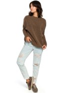 Sweter Damski Model BK009 Carmel - BE Knit BE Knit