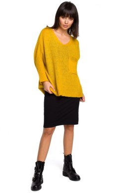 Sweter Damski Model BK018 Honey - BE Knit BE Knit