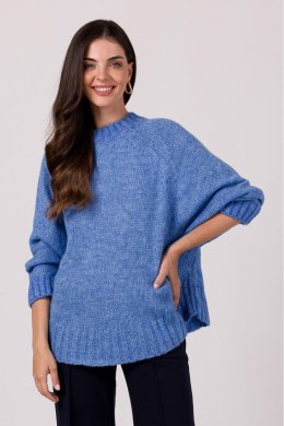 Sweter Damski Model BK105 Lazur - BE Knit BE Knit