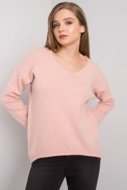 Sweter Damski Model TW-SW-BI-9802.25X Light Pink - Och Bella Och Bella