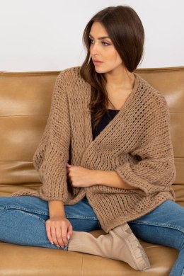 Sweter Damski Model TW-SW-BI-M2202.29X Dark Beige - Och Bella Och Bella