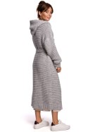 Sweter Kardigan Model BK054 Grey - BE Knit BE Knit