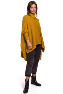 Sweter Ponczo Model BK049 Honey - BE Knit BE Knit