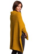 Sweter Ponczo Model BK049 Honey - BE Knit BE Knit