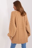 Sweter Damski Model AT-SW-2367-2.64P Camel - AT AT