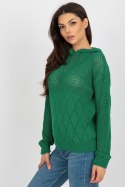 Sweter Damski Model BA-SW-2003.51P Dark Green - Badu Badu