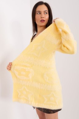 Sweter Kardigan Model AT-SW-234503.00P Light Yellow - AT AT