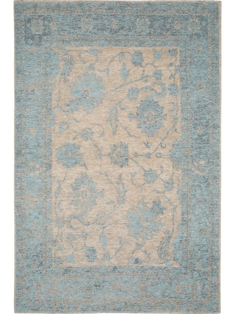 Dywan FRENCIE 2 kolor niebieski styl ornament 160x235 Benuta - RUG/BENUT/FRENCIE/2/BLUE/160x235