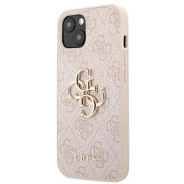 Guess 4G Big Metal Logo - Etui iPhone 13 (różowy)