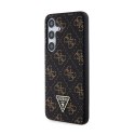 Guess 4G Triangle Metal Logo - Etui Samsung Galaxy S24+ (czarny)