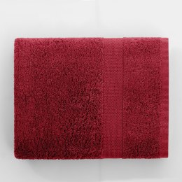 Ręcznik MARINA kolor czerwony styl klasyczny materiał bawełna 50x100 DecoKing - TOWEL/MARINA/D.RED/50x100