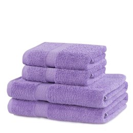 Ręcznik MARINA kolor liliowy styl klasyczny materiał bawełna 2*70x140+2*50x100 DecoKing - TOWEL/MARINA/LIL/SET2*70x140+2*50x100