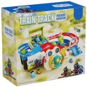 Train steering wheel transportation track