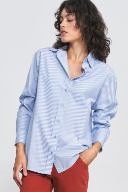 Koszula w paski K70 Blue - Nife Nife