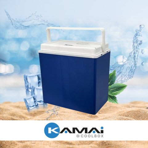 Lodówka ICEGO 30L Niebieska Kamai Kamai COOLBOX